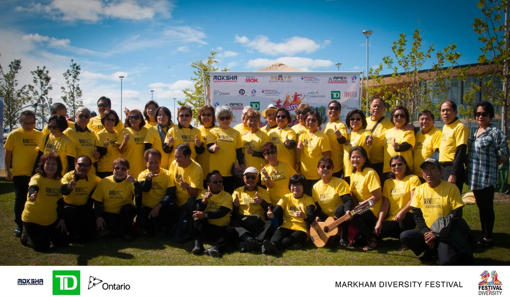 Community group at Markham Diversity Festival
